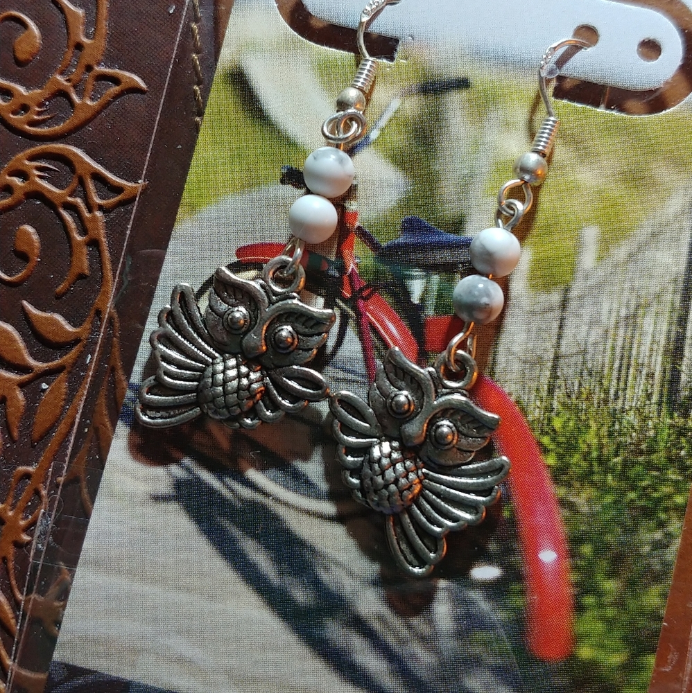 🌻Pretty owl Earrings!